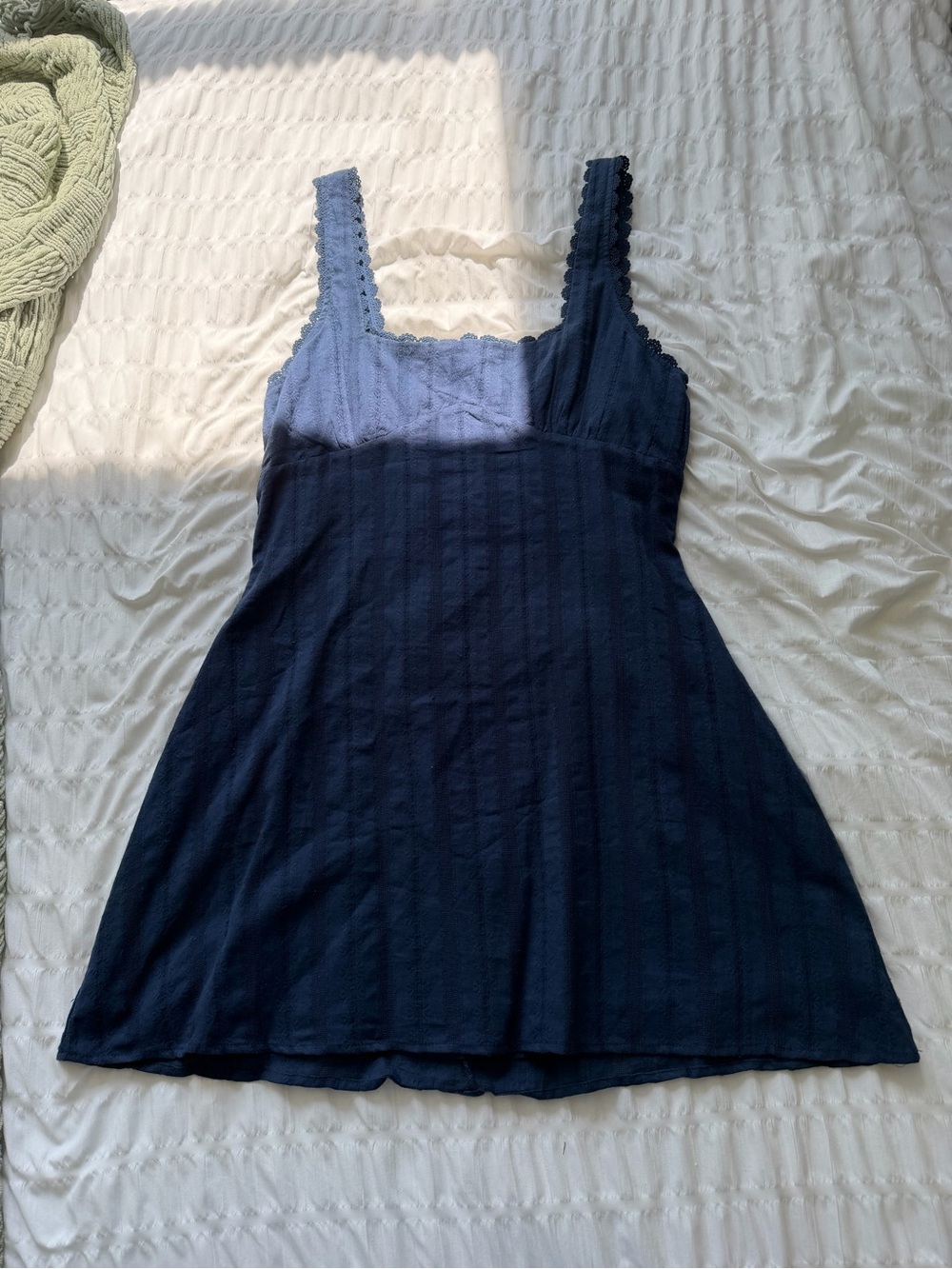 Princess Polly Navy Blue Knit Chemise